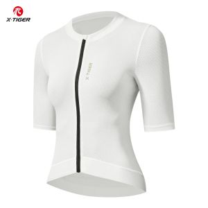 x-tiger | X-TIGER Áo Đi Xe Đạp Nữ Khô Nhanh Thoáng Khí Tay Ngắn Có Túi Quần Áo Xe Đạp Leo Núi Quần Áo Thể Thao Mùa Hè