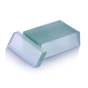 50pcs Pre-cleaned Blank Microscope Glass Slides 76.2x25.4mm 1-1.2mm Optical Glass Slides for Lab Biological Science Education