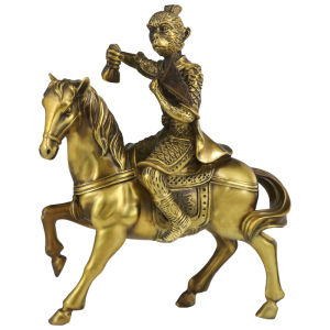 BINYUE | Promotional Feng Shui Copper Horse Statue Home Decor