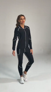 Jacket sauna olahraga pembakar lemak tubuh FA