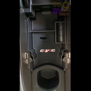 ถาดเก็บของกล่องเก็บของในคอนโซลกลางที่พักแขน HONDA Civic Gen10 2016 - 2020