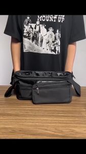 Detachable stroller storage bag phone bag and shoulder strap insulated cup holder suitable for stroller universal stroller storage bag