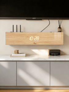 ZEDUO | Non-Drilling WiFi and Set-top Box Organizer Cable Management Decorative Cover