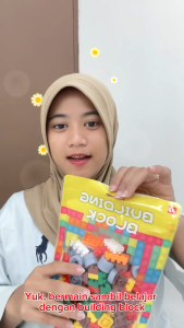 Mainan Anak BUILDING BLOCK 120PCS 335-2 Mainan Balok Susun Anak Edukatif Bongkar Pasang
