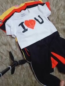 bộ bé gái phong cách 30 Kg croptop áo ngắn quần dài bo chun phong cách cho bé gái MOMMAX KIDS