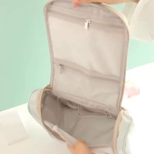 Waterproof Hanging Toiletry Bag Travel Cosmetic Organizer Toiletry Bag Make up Bag Large Capacity Travel Storage Bag