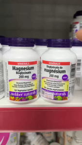 [HÀNG CTY] Webber Magnesium Bisglycinate 200mg - Viên uống Giảm Căng Thẳng Cải Thiện Chất Lượng Giất Ngủ Khỏe Xương