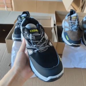 Leedoo Sepatu Pria Outdoor Sneakers Tali Sepatu Olahraga Hiking Kekinian Sport Shoes Men Keren Trendy Anti Slip MH212