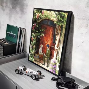 BILIBILI | Anime V Violet E Evergarden 5D DIY Full Round Diamond Painting Home Living Room Bedroom Aesthetic Bar Decoration Gift