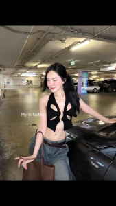 2bell ครอปออนท๊อปแวกอกมาว่าเว็กซี่มากๆๆงานนี้สายเที่ยวกลางคืนไม่ควรพลาดนะเดะเอาท์(my4)