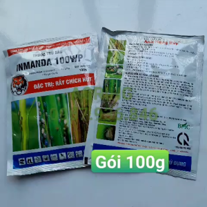 Thuốc trừ sâu Inmanda 100WP hiệu Anh Hùng Rầy gói 100g hoạt chất Imidacloprid 100g/kg Nông Nghiệp HG