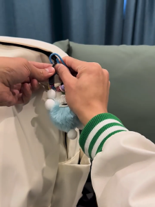 MI-C1248 Gantungan Kunci Hiasan Tas Boneka Cute Coal Balls / Gantungan Hp Lucu Strap Phone Keychains