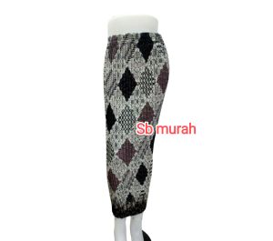 Rok plisket batik modern printing