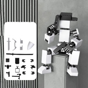 New 3D Printed Mannequin Dummy 13 Jointed Movable Shapeshift Robot Equipment Accessories Action Figures Ornament Toys Gifts