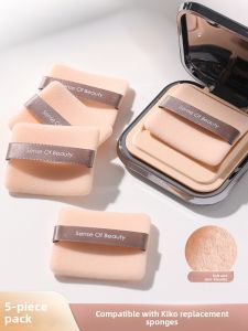 MONLEYTA | Powder Puff for Compact Powder and Loose Powder Thin Square