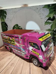 Promo Mainan Anak truk Oleng kayu Remote control BOS KECIL Terlaris Lengkap Lampu Terpal