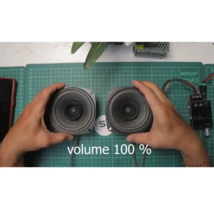 Pcinener Speaker Pintu Mobil 4 Inch Bass Full Subwoofer Mobil HiFi 300W 12V 1 PCS - TS-401