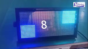 RGB Led strobe light flash strobe disco lights different section for selections: 8 section 8+8 section48+8 section
