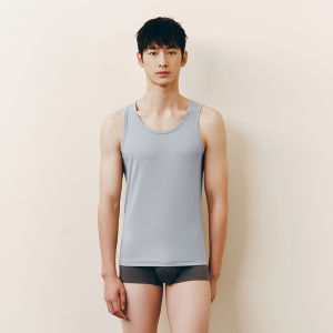 THREEGUN | Luxury Softness High-count Long-staple Cotton Comfortable Breathable Mens Vest