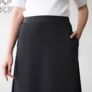 Rok Line A Scuba Mayung Rok Scuba lembut ukuran all size fit to L Xl