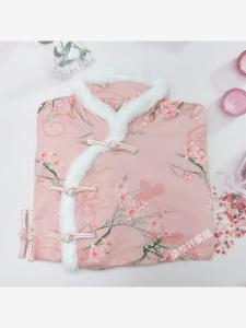 เสื้อเชิ้ตคอวีแขนยาวผ้าฝ้ายมือทำจากเส้นใยโพลีเอสเตอร์ ทรงหลวม ฤดูใบไม้ร่วง 2024 ไม่มีซิป ไม่มีฮู้ด