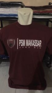 KAOS PSM MAKASSAR JUKUEJA BAJU FOOTBALL LIGA1 COMBED 30S PREMIUM