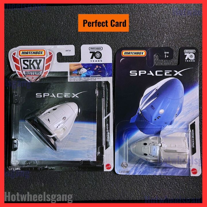 Spacex Merchandise Matchbox SpaceX Starshp And Dragon Capsule ...