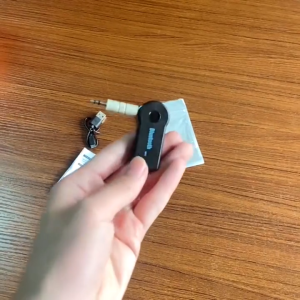 🔥สต๊อกประเทศไทย🔥อะแดปเตอร์รับสัญญาณไร้สาย AUX 5.0 USB มินิสเตอริโอ เสียงเพลง บลูทูธ ในรถยนต์ 🛜