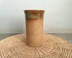 กระถางเซรามิกญี่ปุ่น เจาะรูแล้ว สีอิฐดินเผา สำหรับปลูกแคคตัส ไม้โขด ไม้ดัดบอนไซ