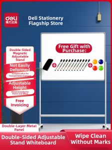 deli | Double-Sided Writable Whiteboard Portable Home and Office Use