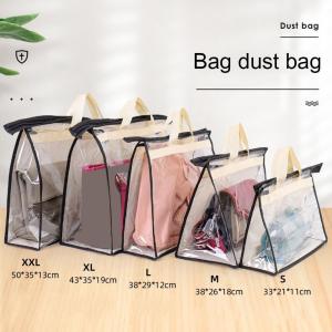 PVC Handbag Dust Cover Storage Bag Dustproof Moisture Proof