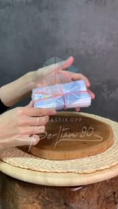 Plastik HD Tipis 10x20 / Plastik Buram Tahan Panas/Plastik Anti Panas 1 Pack 5 Ikat Kapasitas 1/4 Kg