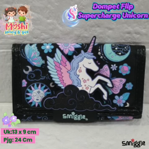 Dompet Anak Lipat Motif Supercharge Unicorn / Dompet Anak Laki-Laki Unicorn / Wallets Characters Supercharge Unicorn Girl