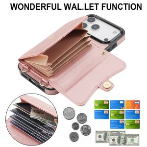กระเป๋าสะพายข้างคล้องข้อมือ Tali Bahu สูงสุด10ซองใส่บัตรเคสกระเป๋าสตางค์หนังสำหรับ iPhone 17 Pro MaxAir16 Pro Max16E15 Plus14 Pro1312