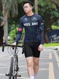 WOSAWE | WOSAWE Mens Cycling Shorts 2-in-1 Padded High Waist Quick Dry Breathable Multi-Pockets Summer Road Bike Shorts