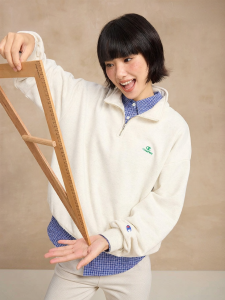 Champion | Half Zip Stand Collar Casual Sweatshirt
