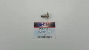 Baut Box Aki Karisma 6 x 25 (Harga Per 1 PCS) - Baud Kempol Payung Polos Accu M6 Drat 6mm Panjang 25