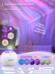 Twelvetooo | Sound-sensitive Starry Sky Projection Night Light