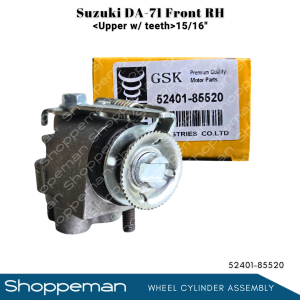 SUZUKI DA-71 DA71 WHEEL CYLINDER ASSEMBLY FRONT RH UPPER WITH TEETH 15/16" 52401-85520