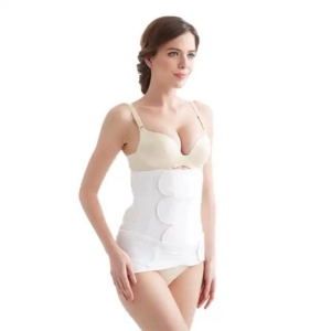 MAMME Cotton Postpartum Shapewear and Maternity Belly Support for Pregnant and New Moms (Set of 2)