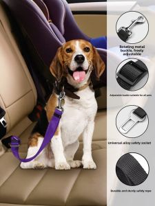 VOA | Pet Car Safety Belt & Harness for Dogs & Cats