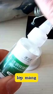 Dung dịch trợ hàn pin celll nước trợ hàn thép không gỉ sắt dung môi hàn lọ 50ml