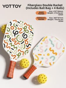 YOTTOY | Dual Professional Carbon Fiber Pickleball Paddles