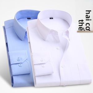 Boman | Spring Autumn Thermal Fit Business Formal White Thick Shirt