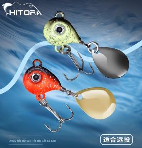 Mồi Câu Cá 5g 7g 18g Mới Kiểu Rung Xoay Kim Loại VIB Mồi Spoon Jig Mồi Giả Cứng Với Kim Tuyến Dành Cho Câu Cá Biển Sông Hồ