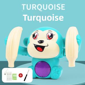 Sound Controlled Illuminating Rolling Monkey Toy
