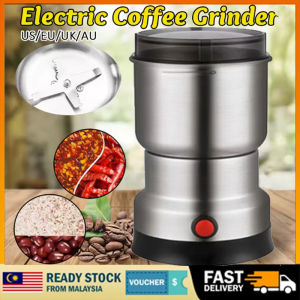 Electric Grinder Four Edged Blade Kitchen Cereal Nuts Beans Spices Grains Grinder Machine Multifunctional Home Coffee Grinder