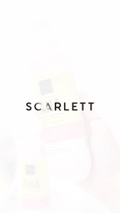 Scarlett Intense Brightening AHA Body Serum 250 ml