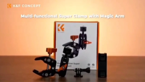 K&F Concept MS13 Multi-Functional Super Clamp Ballhead Magic Arm แคมป์ยึดอุปกรณ์ หมุน 360 องศา (KF31.083)