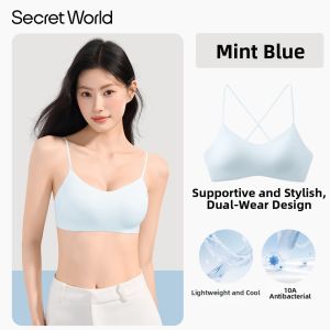 Secret World | Invisible Gathered Back Neck Bra